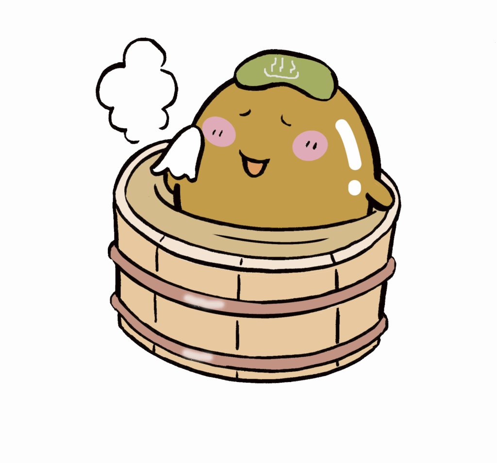 温泉卵から生まれた玉ゆらちゃん