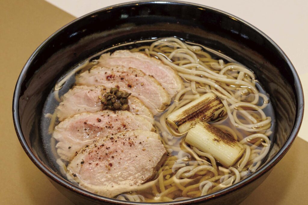 紅茶鴨も使った鴨南蛮蕎麦
